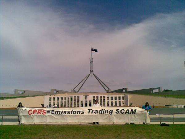 Us on the day the CPRS was tabled in parliament (if I remember rightly it was around the 19th March)